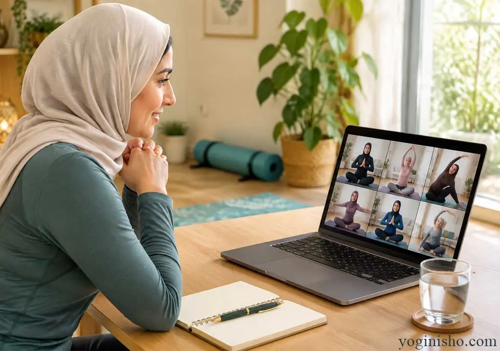 کلاس یوگا آنلاین